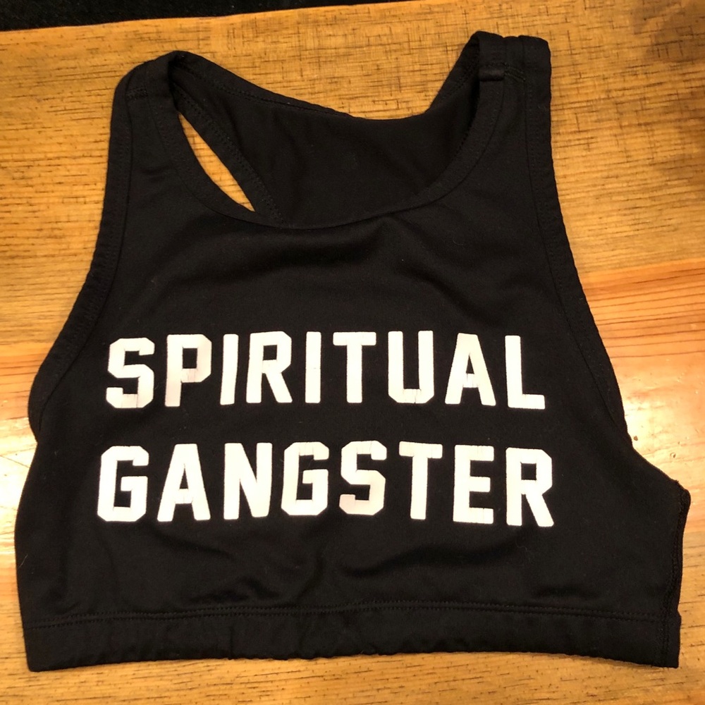 Spiritual Gangster sports bra sz S
